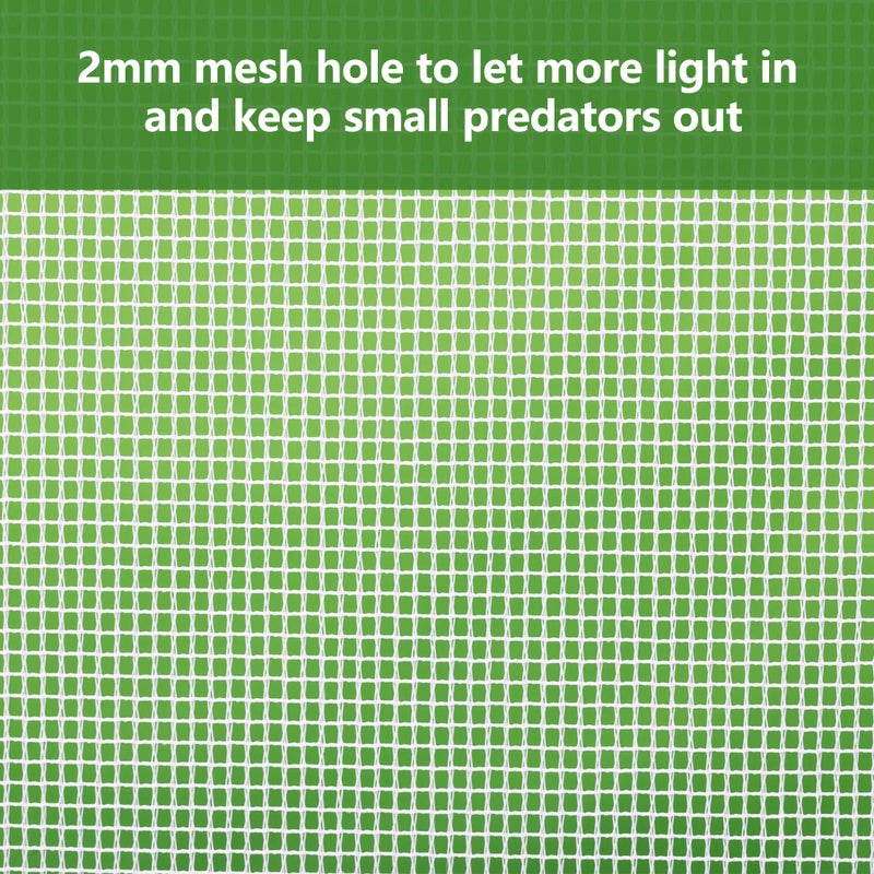 RESTCLOUD 23.6" Outdoor Mesh Plant Enclosure, Plant Cover for Pests, Bird and Pest Protection Guard for Fruit, Vegetables, Flowers and Herbs Pop-Up Cage 15.7 x 15.7 x 23.6 Inches - Image 3