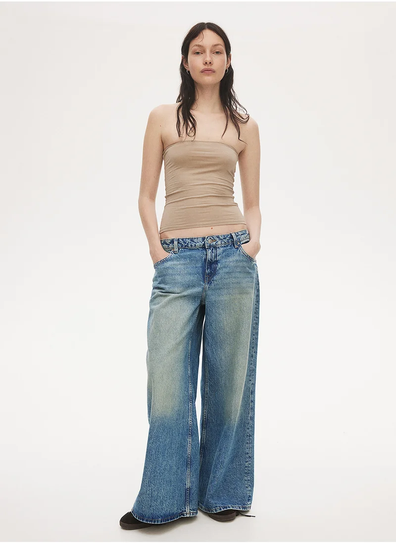 اتش اند ام Baggy Wide Low Jeans