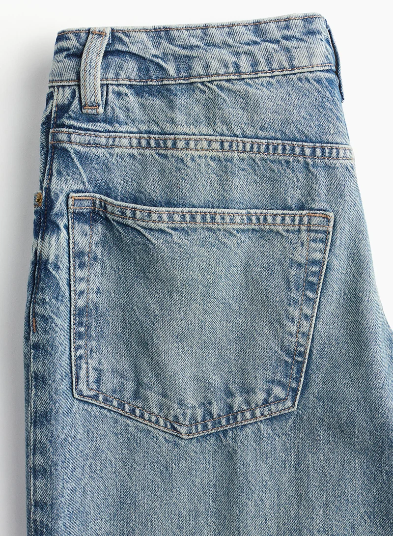 H&M Baggy Wide Low Jeans