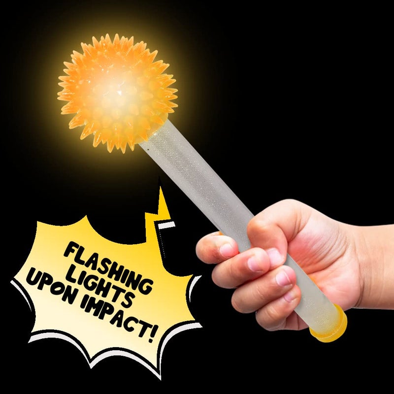 ArtCreativity Light Up Galactic Wands, Set of 12, LED Wands for Kids and Adults in Assorted Colors, Great as Sensory Toys for Boys and Girls, Kidsâ€™ Fidget Toys, and Outer Space Party Favors - Image 4
