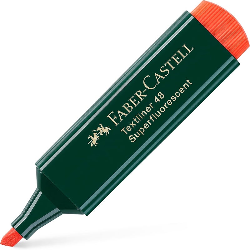 Faber-Castell Textliner 48 Highlighter Set - 4 Superfluorescent Colors with 3 Line Widths - Image 4