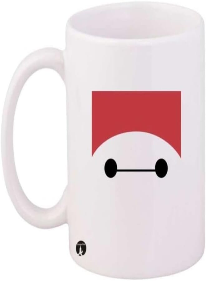 PRINTED Design/Baymaxx/Mug White Red Black Standard Size