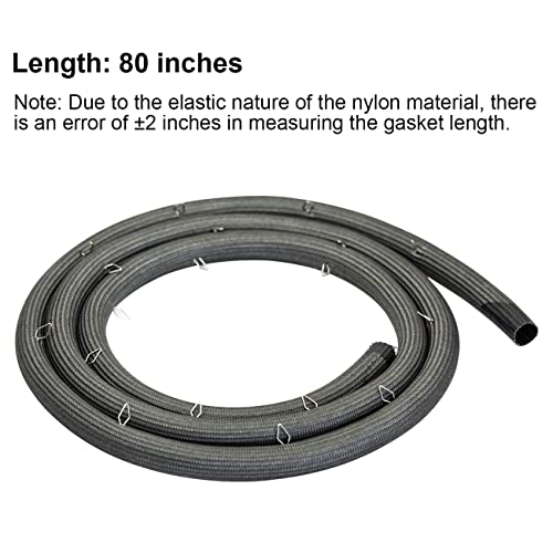 FBULWSEC WB04T10086 WB04T10001 Range Oven Door Gasket for GE Kenmore, Electric Range Oven Door Gasket Replace AP5789989 PS8753695 3024960 - Image 5