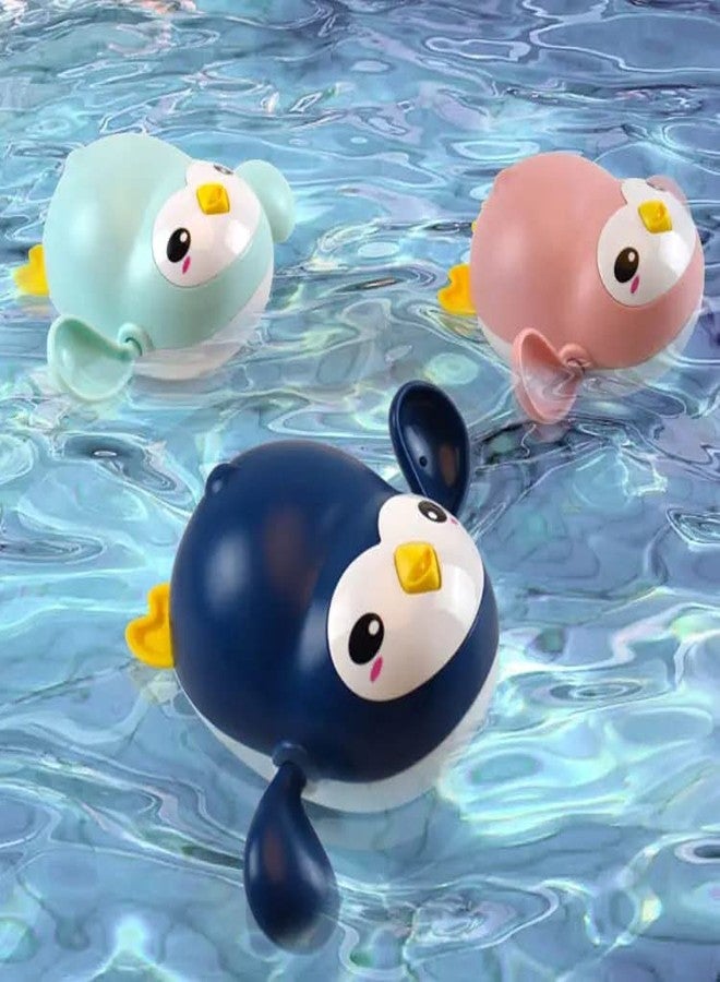 TECH LOGO ELECTRONICS Present Baby Bath Penguins Pools Paddling Toy Bath Toy Swimming Toy in Bathroom Beach Pool / Colorful Water Toys for Girls & Boys (Penguin Bath Toy Pack of 1) - Image 5