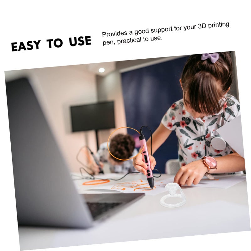 3 Pack Ergonomic Shockproof Pen Holder High Temperature Resistant Base For Printing Tools - Image 3