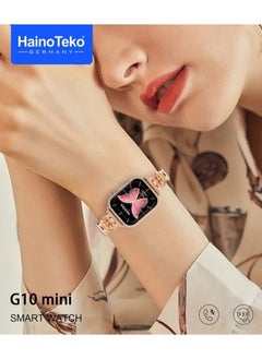 Haino Teko G10 Mini Smart Watch with Four Bands, Fast Wireless Charging, Android & iOS, High Capacity Battery, Bluetooth Calling & Smart Notification, Multiple Watch Faces Standby, NFC Access Control, Body Temperature Measurement, AlI Voice Assistant, Barometric Pressure Monitoring - pzsku/Z1A4C792F628890D9A05AZ/45/_/1729805184/20d40c8f-7c6d-4a39-841f-56f4f4a715c7