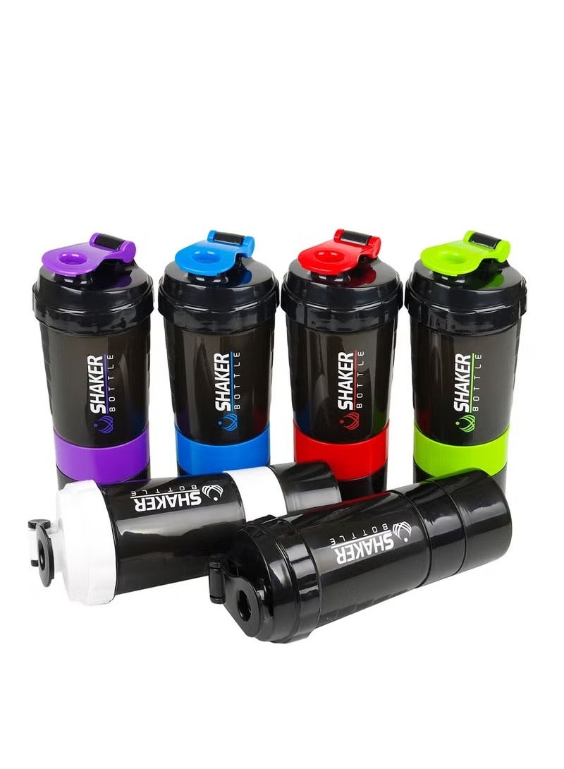 SPIDER Sports Shaker Bottle Whey Protein Powder Mixing Bottle Sports Nutrition Protein Shaker Fitness Water Bottle With Three-Layer Black/Green - Image 3