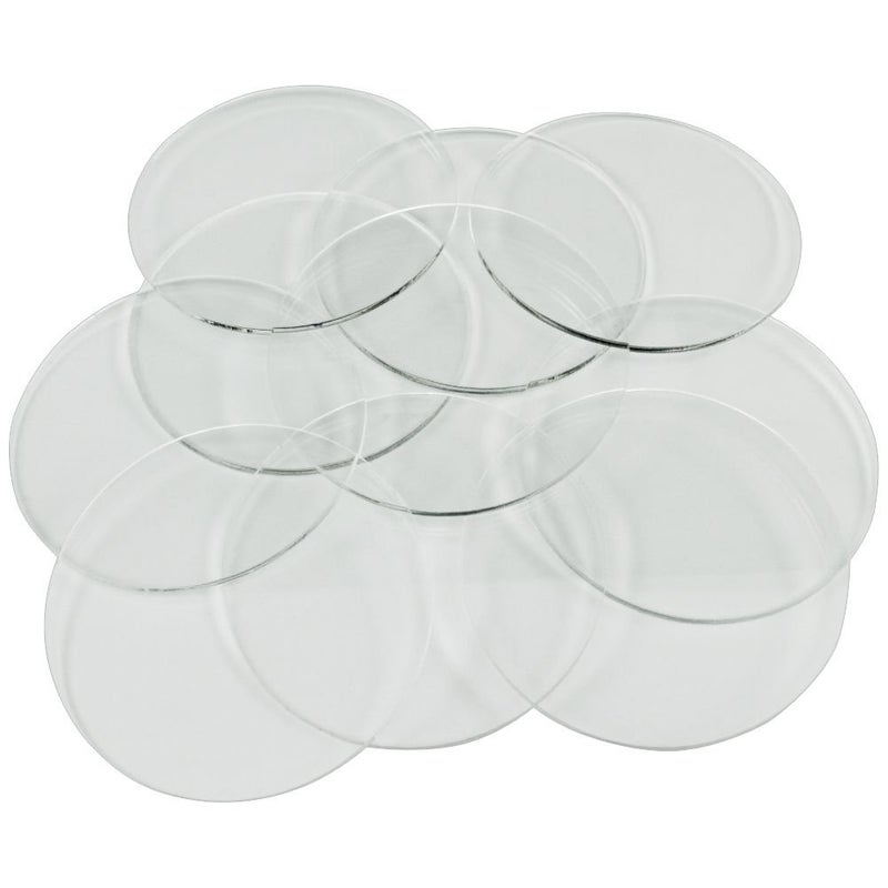 LITKO 60mm Round Clear Acrylic Miniature Bases 15mm Thin Set of 10 Compatible with Warhammer 40000 Age of Sigmar Tabletop Wargames 60mm Clear Round Bases 10 Pack - Image 4