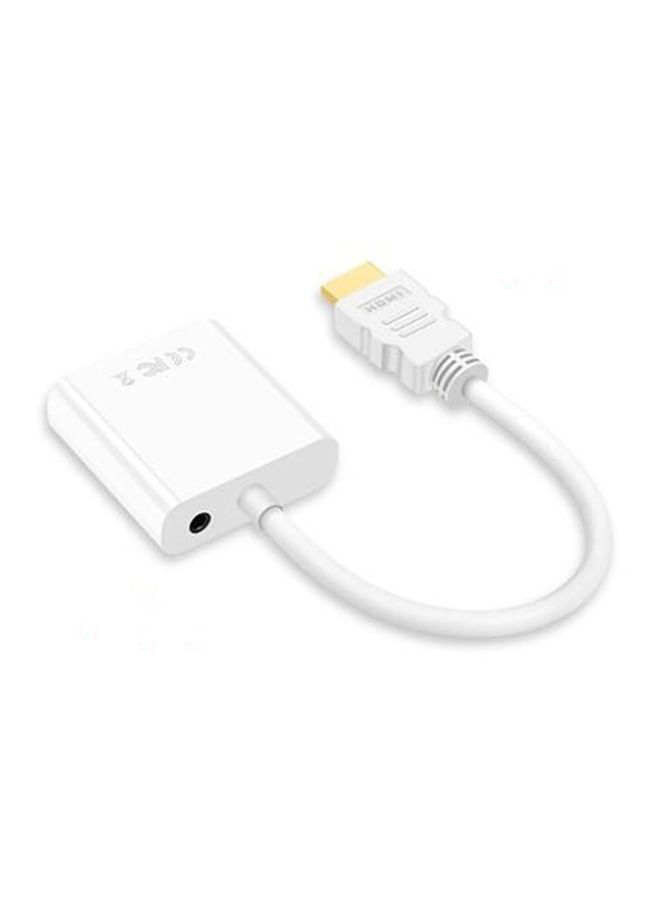 NIBEMINENT HDMI To VGA Cable 6x6x4cm White  - Image 4