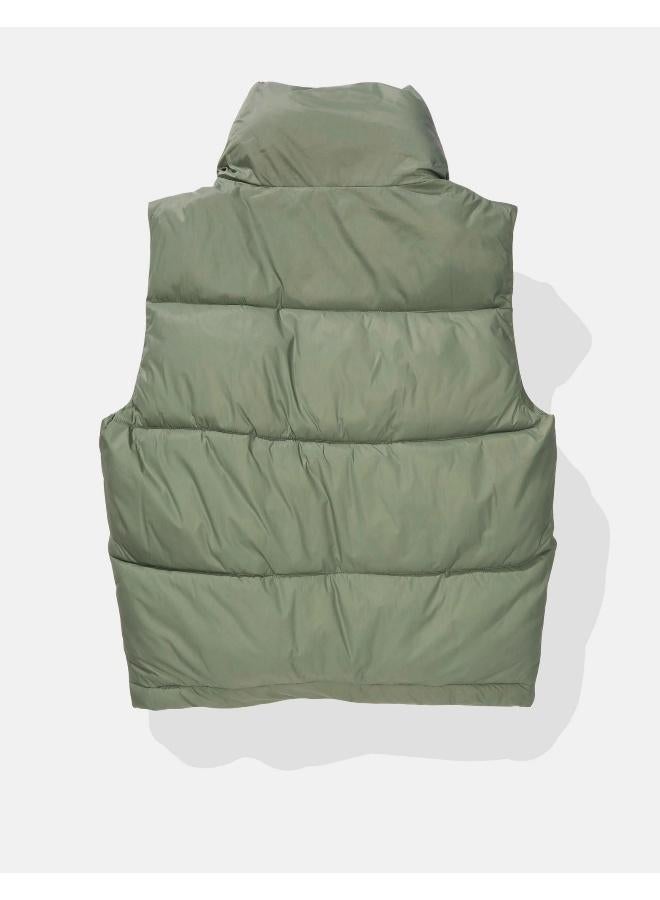 American Eagle AE Oversized Puffer Vest - Image 2