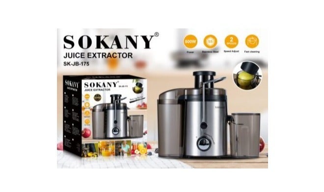 Sokany SK-JK-175 500W Fruit Juicer - Image 5