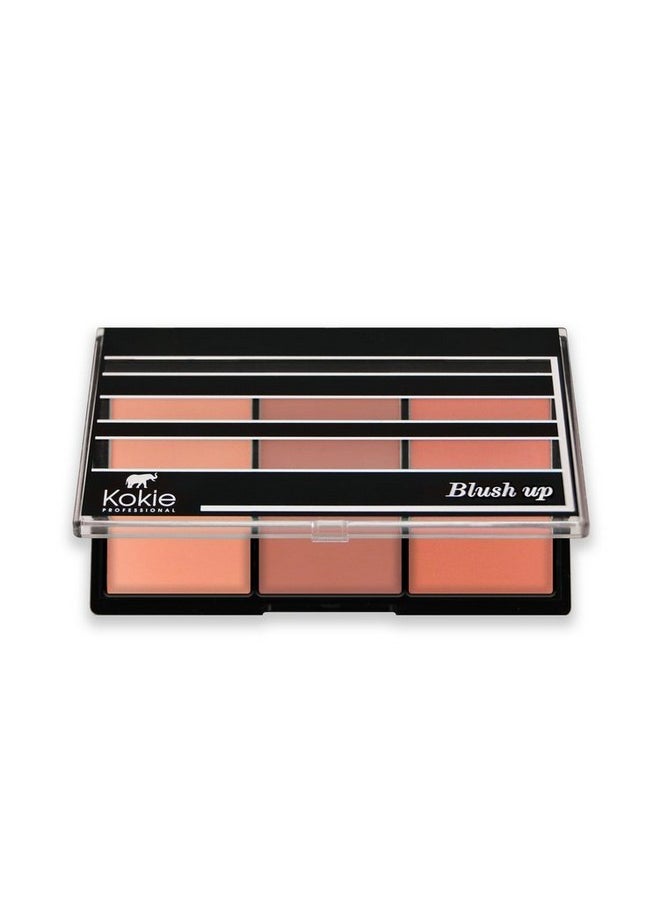 Kokie Kokie Cosmetics Blush Up - Blush Palette, Blushing, 0.67 Ounce 