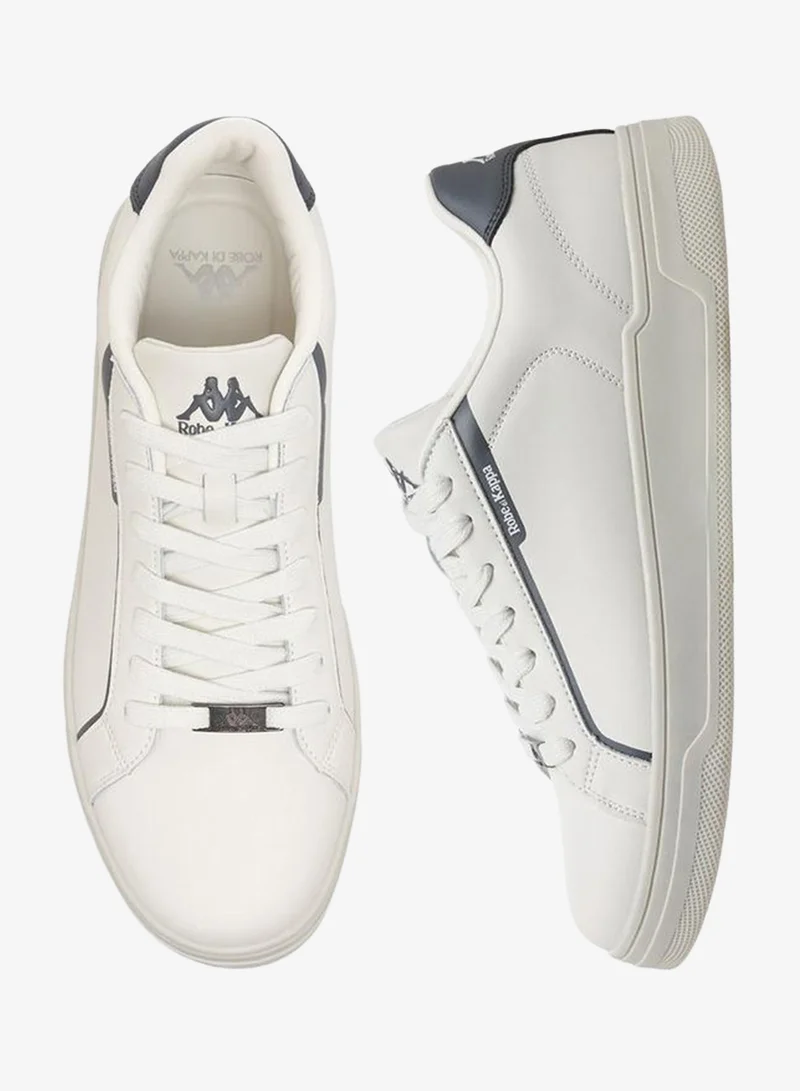 Kappa Men Lace-Up Leather Ankle Sneakers