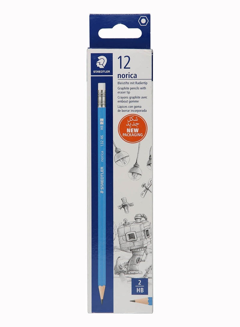 STAEDTLER أقلام رصاص جرافيت نوريكا مكونة من 12 قطعة - Image 1