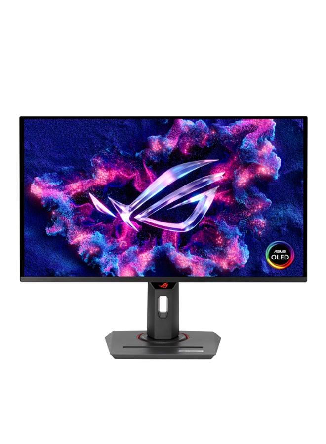 أسوس شاشة الألعاب ROG Strix OLED XG27ACDNG 26.5" QD-OLED 1440p 360Hz 0.03ms، HDR10، 99% DCI-P3، G-SYNC، FreeSync Premium Pro، USB-C، DisplayPort 1.4، HDMI 2.1، تركيب VESA، OLED Care+ | 90LM0AN0-B01970 - Image 1