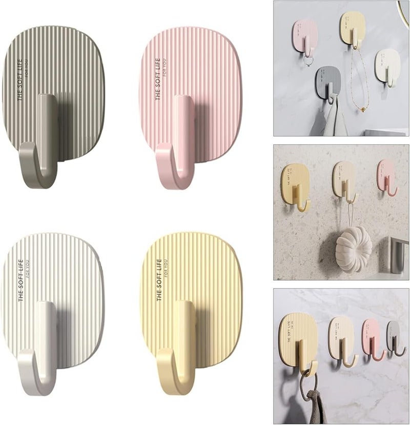 Adhesive Wall Hook No Damage Nails Needed Portable Sturgy Picture Hangers For Photos Frames Kitchen - Image 3