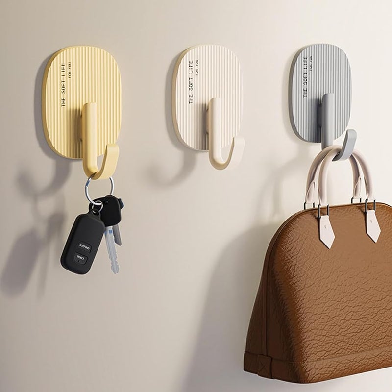 Adhesive Wall Hook No Damage Nails Needed Portable Sturgy Picture Hangers For Photos Frames Kitchen - Image 5