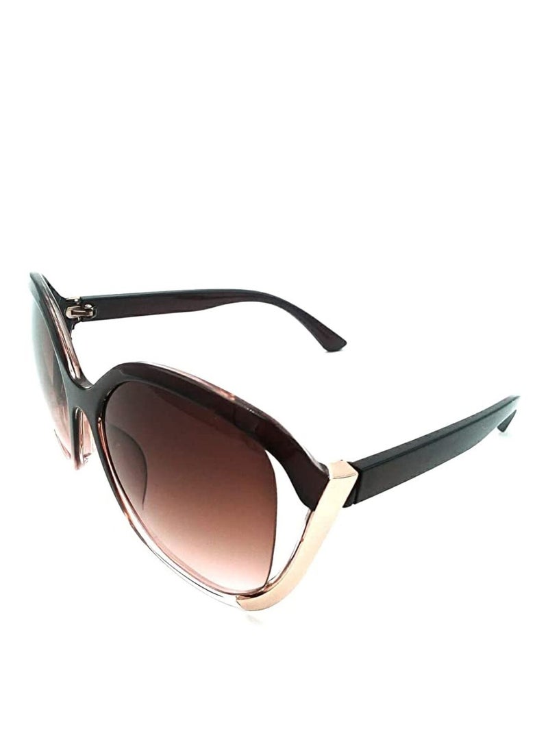 Estelle - Square,Cat Shape Sunglasses , Classic Vintage Ladies Trendy Sun Glasses Shades UV Protection - Image 1