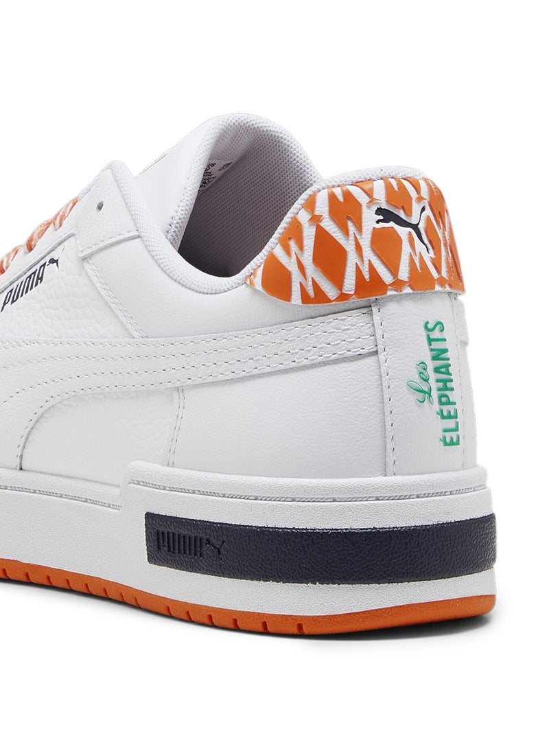 PUMA CA Pro Côte d'Ivoire Mens White Football Sneakers - Image 3