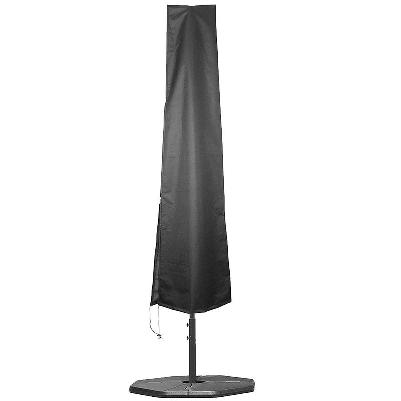 210D Oxford Cloth Black Umbrella Cover Waterproof Anti UV Anti Dust Outdoor Use(183x25x35) - Image 1
