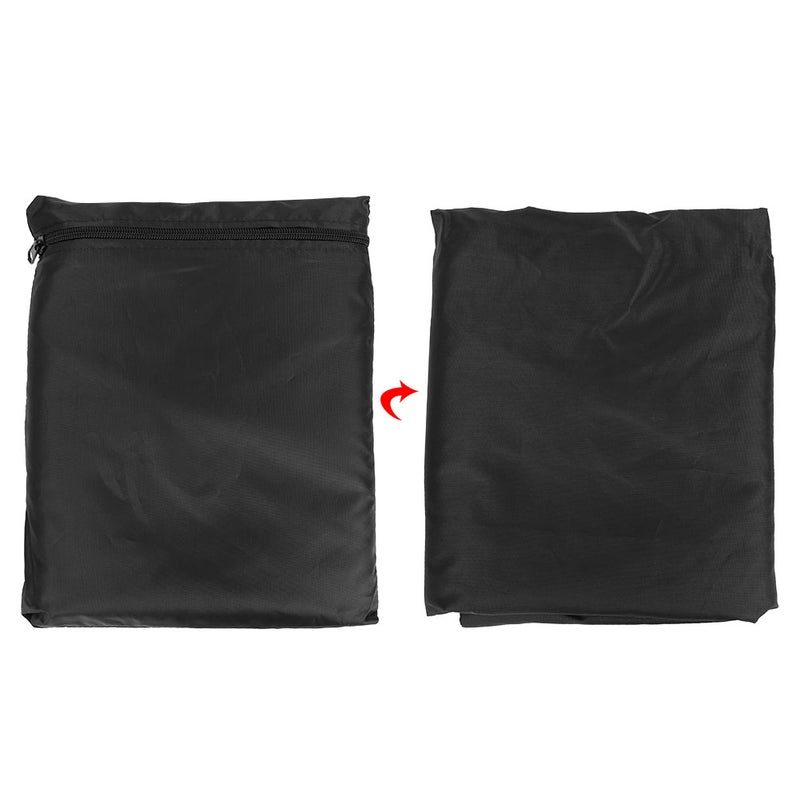 210D Oxford Cloth Black Umbrella Cover Waterproof Anti UV Anti Dust Outdoor Use(183x25x35) - Image 3