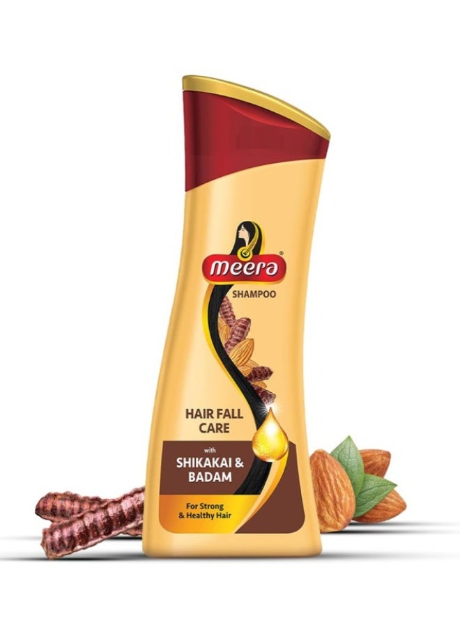 Meera Hair Fall Care Shampoo 180ml – With Shikakai & Badam for Strong, Healthy Hair - Image 1