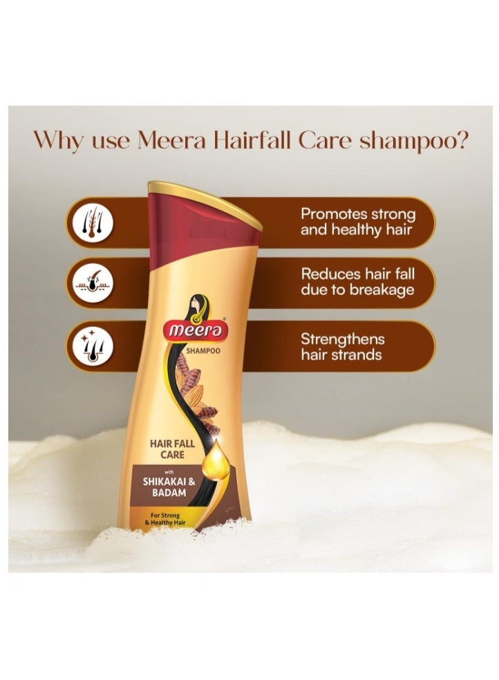 Meera Hair Fall Care Shampoo 180ml – With Shikakai & Badam for Strong, Healthy Hair - Image 5