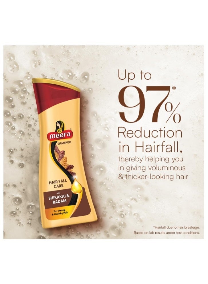 Meera Hair Fall Care Shampoo 180ml – With Shikakai & Badam for Strong, Healthy Hair - Image 3
