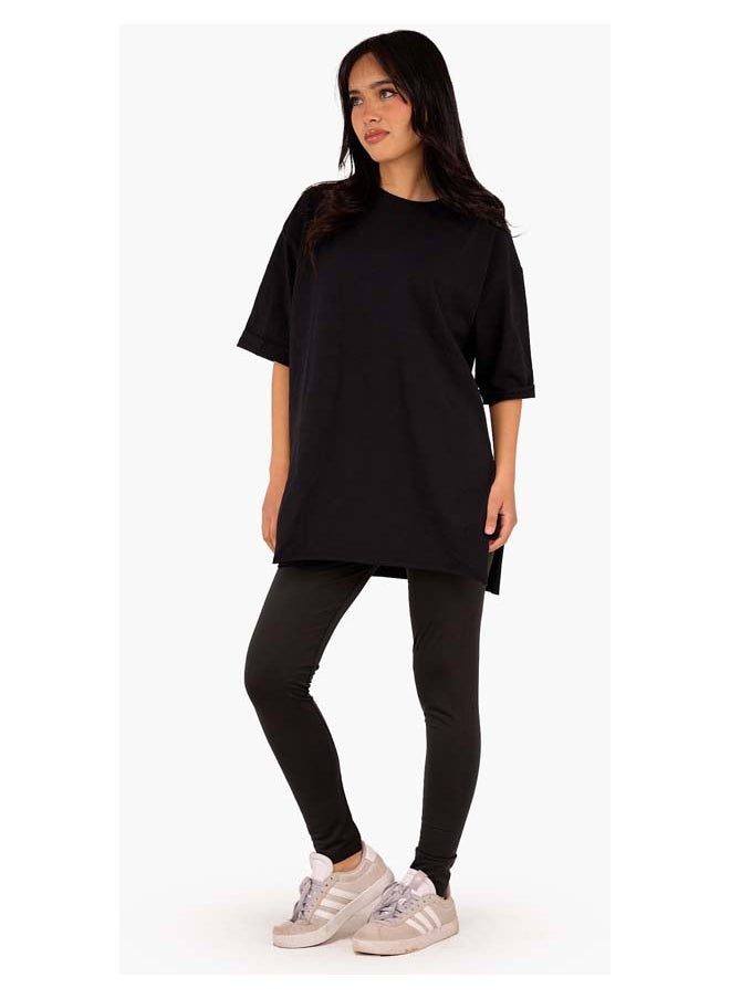 Clue Polyester Full length Leggings  - Image 4