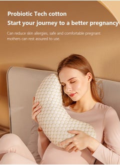 Occuwzz U-Shaped Full Body Maternity Pillow with Detachable & Adjustable Cover - Perfect Pregnancy Support Pillow  - Image 3
