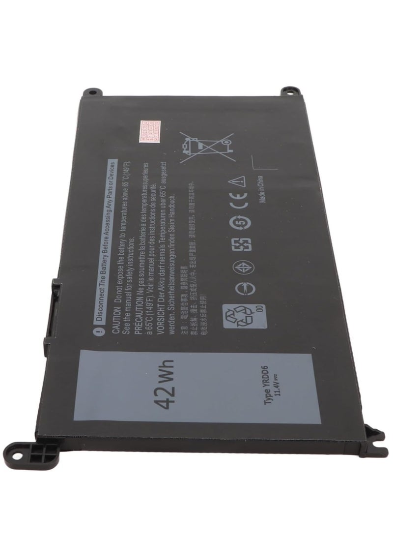 Generic - Laptop Battery Replacement YRDD6 42WH for Dell Inspiron 15 3000 5000 7000 Series, 3501 3582 3583 3584 3593 5584 5585 5590 5591 5593 5594 5598 7586 Laptop - Image 1