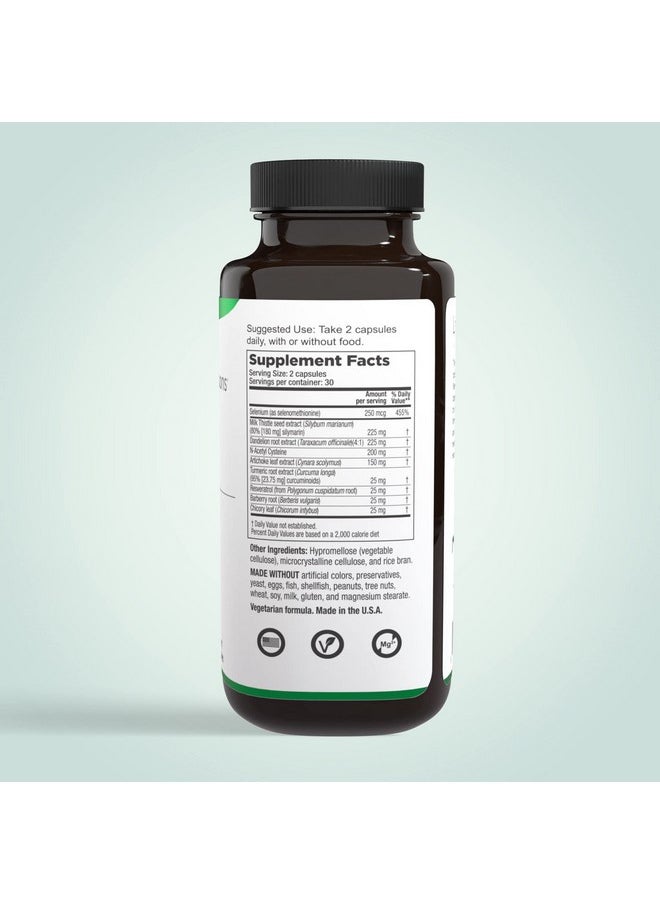 Lifeseasons Purit Liver Support And Cleanse Supplement Support Stamina Supports Liver Tissue And Aids In Healthy Bile Flow Contains Artichoke Nacetyl Cysteine Turmeric And Milk Thistle 60 Capsules