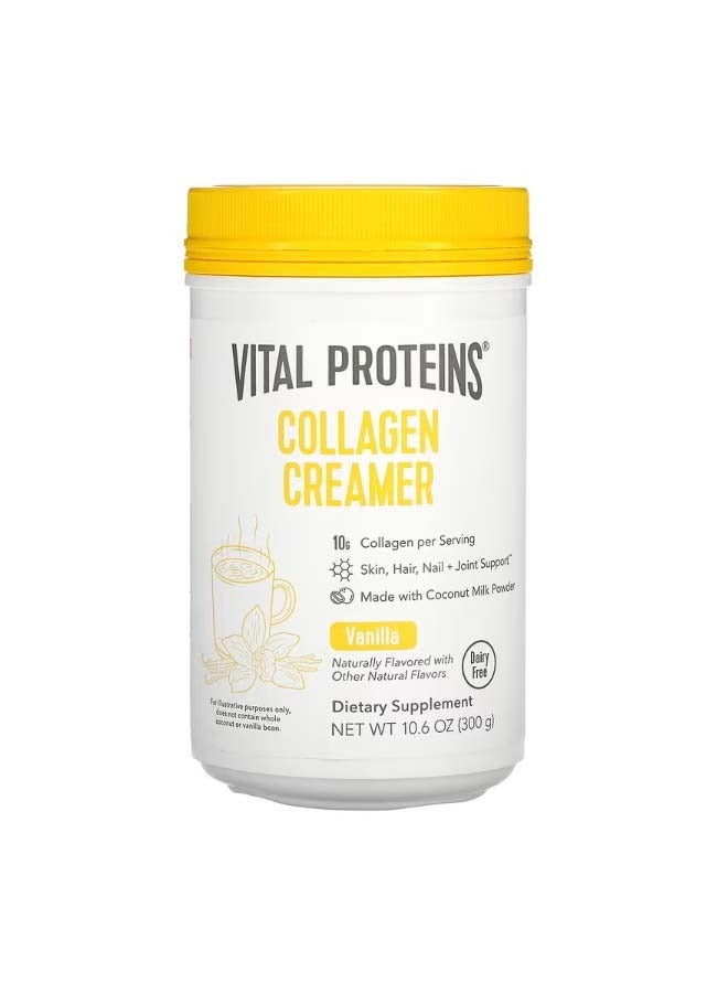 Vital Proteins Collagen Creamer Vanilla 10.6 oz 300 g - Image 1