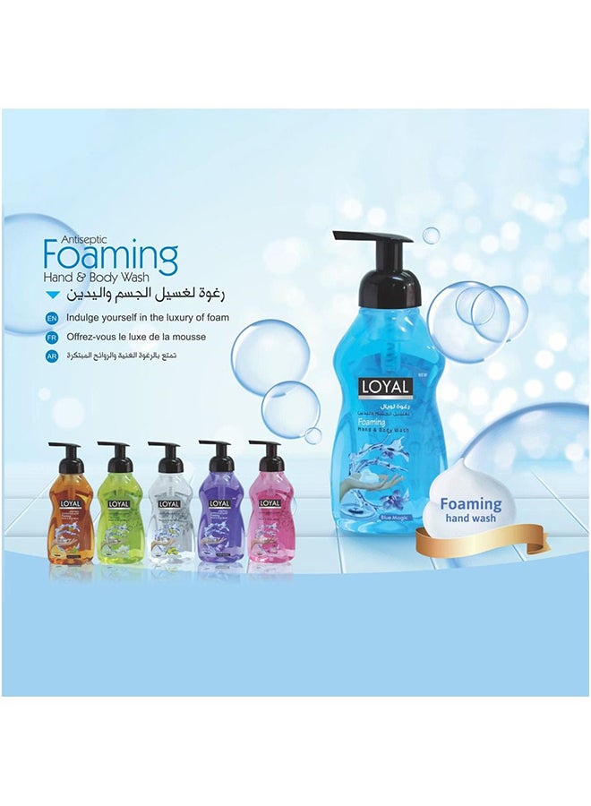 لويال غسول اليدين وغسول الجسم الرغوي ، الباتشولي والعنبر ، 500 مل - Image 3