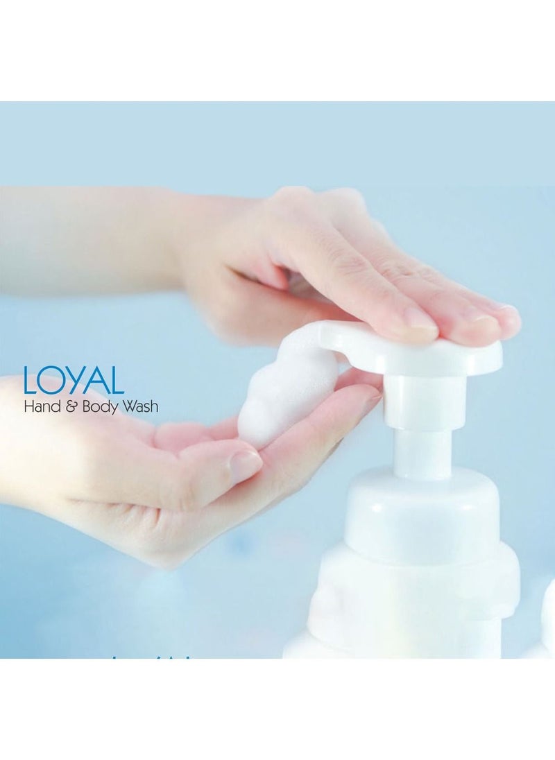 loyal Foaming Hand Wash & Body Wash, Patchouli & Amber, 500ml  - Image 2