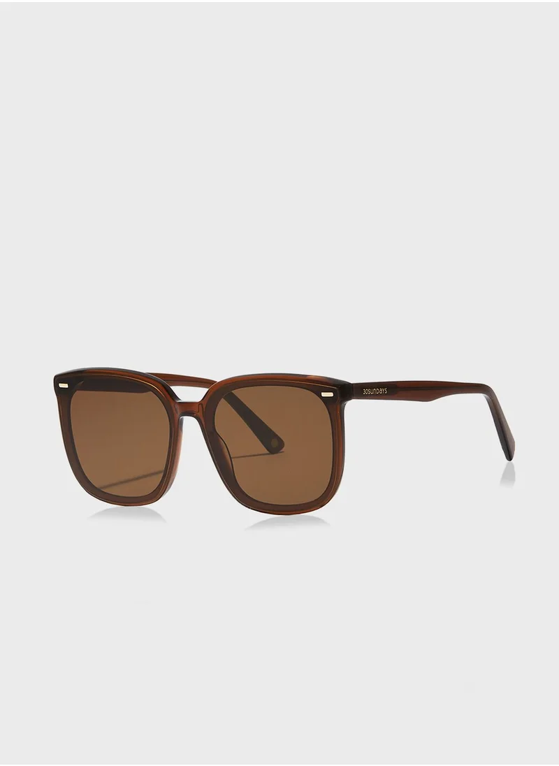 30Sundays Athena Rectangular Sunglasses