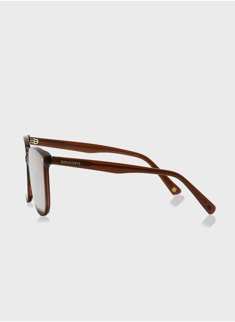 30Sundays - Athena Rectangular Sunglasses - Image 1