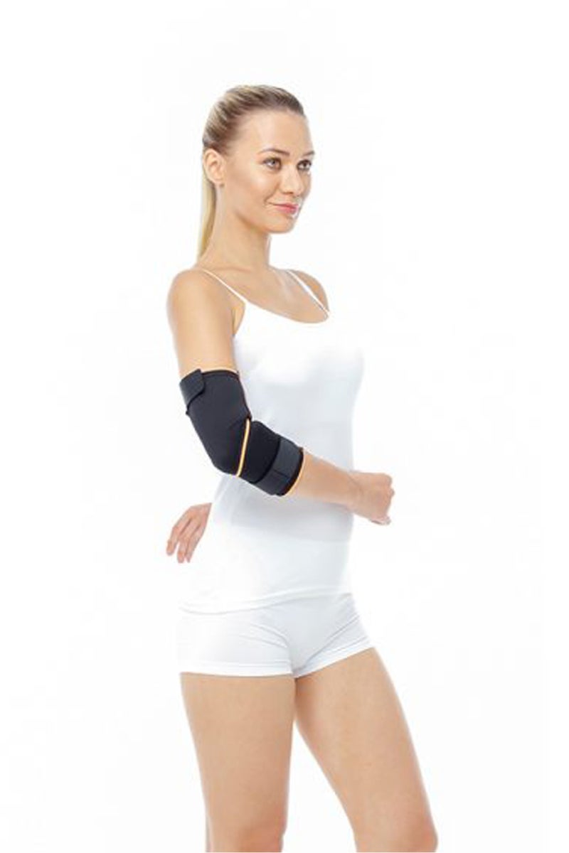Orlex Left-Hand Tennis Elbow Support – Bacteriostatic, Medical-Grade, Adjustable & Comfortable, Made in Turkey