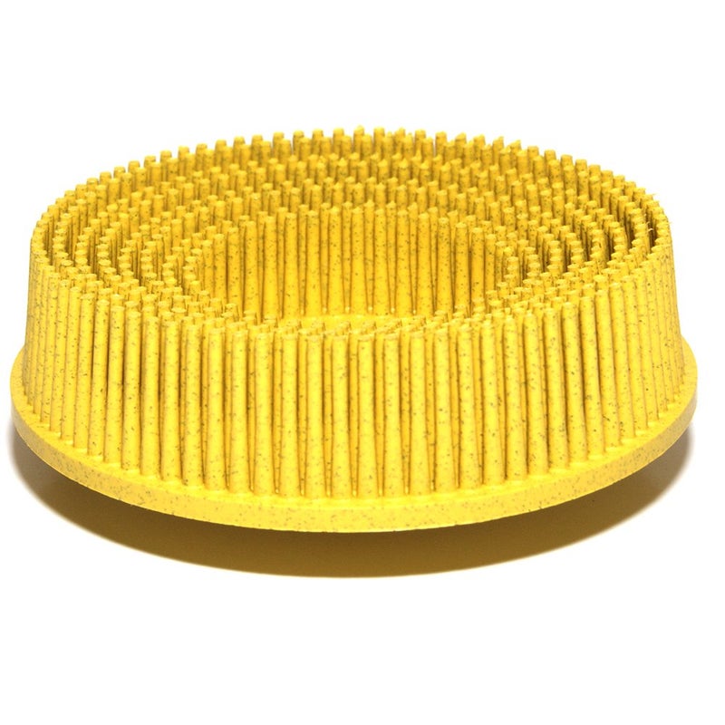 3M 07527 Roloc Bristle Disc 3" 80 Grade-Yellow