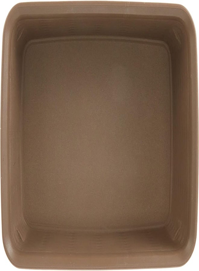 AKDC Stefanplast Elegance Rattan Basket, Dove Grey, 20X14X6 Cm, 30901, Basket- S, Medium - Image 5