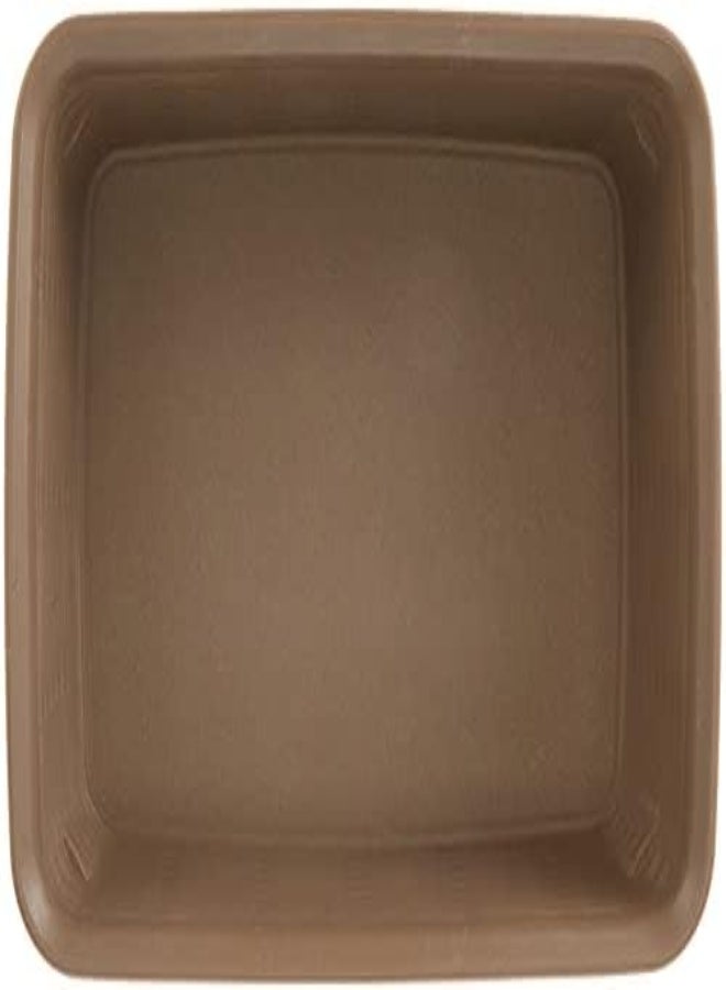 AKDC Stefanplast Elegance Rattan Basket, Dove Grey, 20X14X6 Cm, 30901, Basket- S, Medium - Image 3
