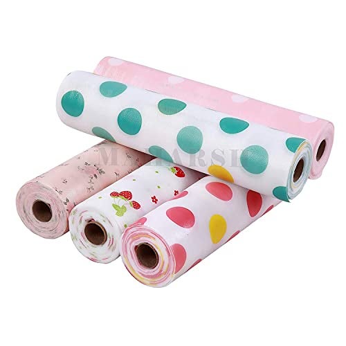 Maharsh Printing Antibacterial Cabinet Plastic Polka Dot Foam Household Wardrobe Moisture Drawer Pad Waterproof Non-Slip Paper Kitchen Cupboard Liners Roll Mat(Multicolour) (3, 30x300) - Image 3