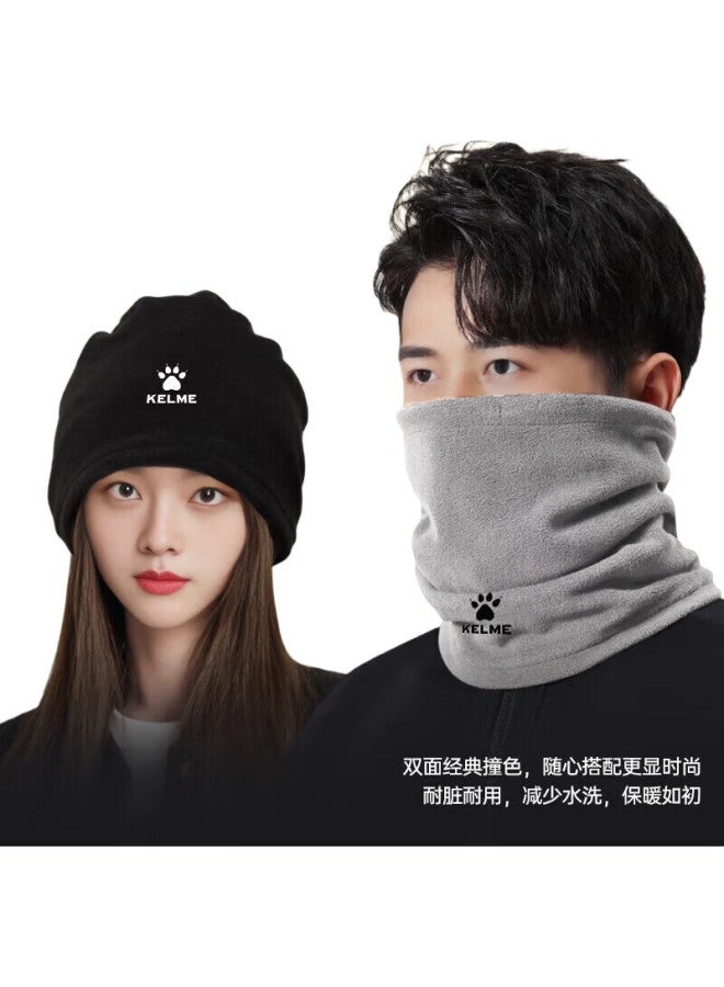 KELME Neck Gaiter Set, Winter Cycling Face Mask For Men And Women, Windproof, Cold-Resistant, Warm, Face And Neck Protection Scarf, Cycling Sports Running Hat - Image 2