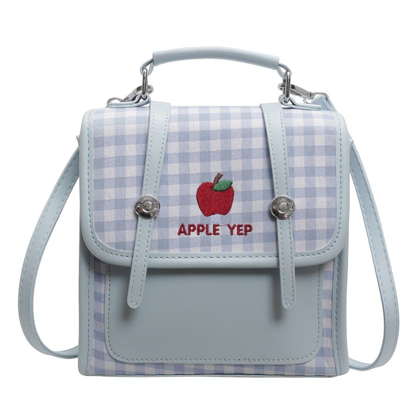 Design Small Backpack Lightweight Multifunctional Crossbody Bag Small Fresh College Style Bag Women'S Bag - Image 1