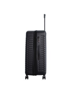 Discovery Discovery Reptile ABS Hardshell Large Check-In Luggage Black, Durable Lightweight Expandable Suitcase, 4 Double Wheel With TSA Lock Trolley Bag (28 Inch).  - Image 2