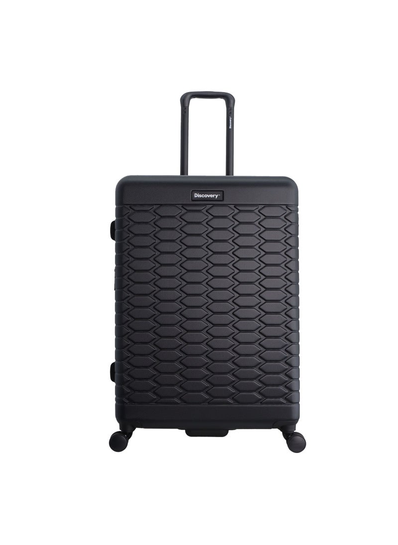 Discovery Reptile ABS Hardshell Large Check-In Luggage Black, Durable Lightweight Expandable Suitcase, 4 Double Wheel With TSA Lock Trolley Bag (28 Inch). - pzsku/Z1A4E36D9E4056A232C5AZ/45/_/1720611400/45f89bb2-a586-4f7e-b753-48b2ffcc10b0