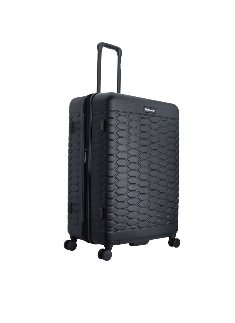 Discovery Reptile ABS Hardshell Large Check-In Luggage Black, Durable Lightweight Expandable Suitcase, 4 Double Wheel With TSA Lock Trolley Bag (28 Inch). - pzsku/Z1A4E36D9E4056A232C5AZ/45/_/1720611431/51e099e4-1a73-4291-8e88-0aad8cb11ebc