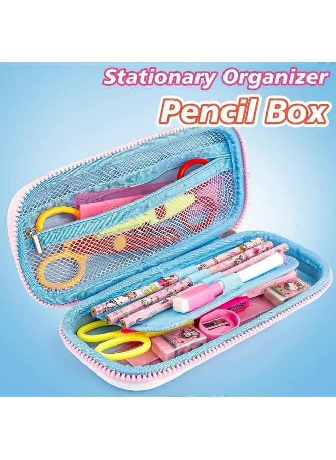 DD RETAILS DD RETAILS 3D Cover EVA Pencil Case || Large Capacity Pencil Pouch for Boys & Girls || Cartoon Design Pencil Box/Case/Pouch for School (Print May Very) (Pack of 1) (Lucky Cat)  - Image 3