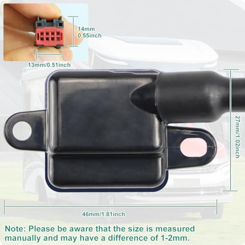 GreenYi 56054058AH Rear View Backup Camera Compatible with 2011-2014 Dodge Charger Chrysler 300 - GreenYi Reversing Park Assist Cam， Replacement for OE# 56054058AD, 56054058AE, 56054058AF - Image 2