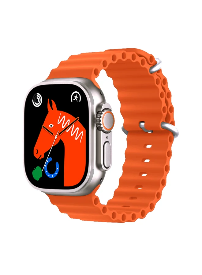 KENNETH SCOTT Kenneth Scott Unisex Multi Color Dial Smart Watch - KS-ULTRA-ORANGE